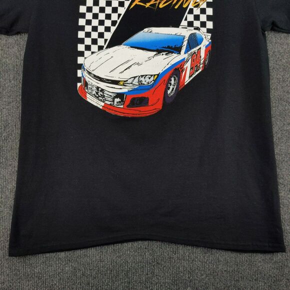 NASCAR Racing T Shirt Mens Size M Black #94 Race Car Graphic - Picture 8 of 12